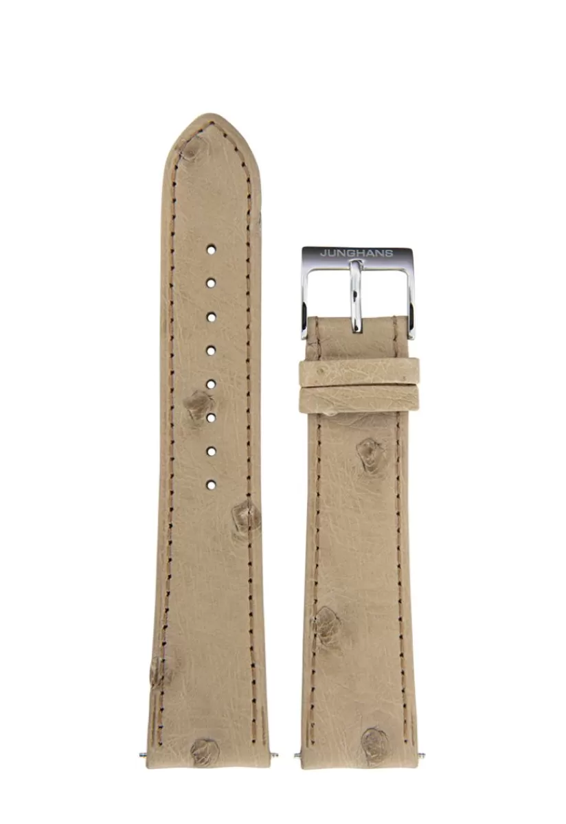 Best Sale Junghans Ostrich Strap Light Brown