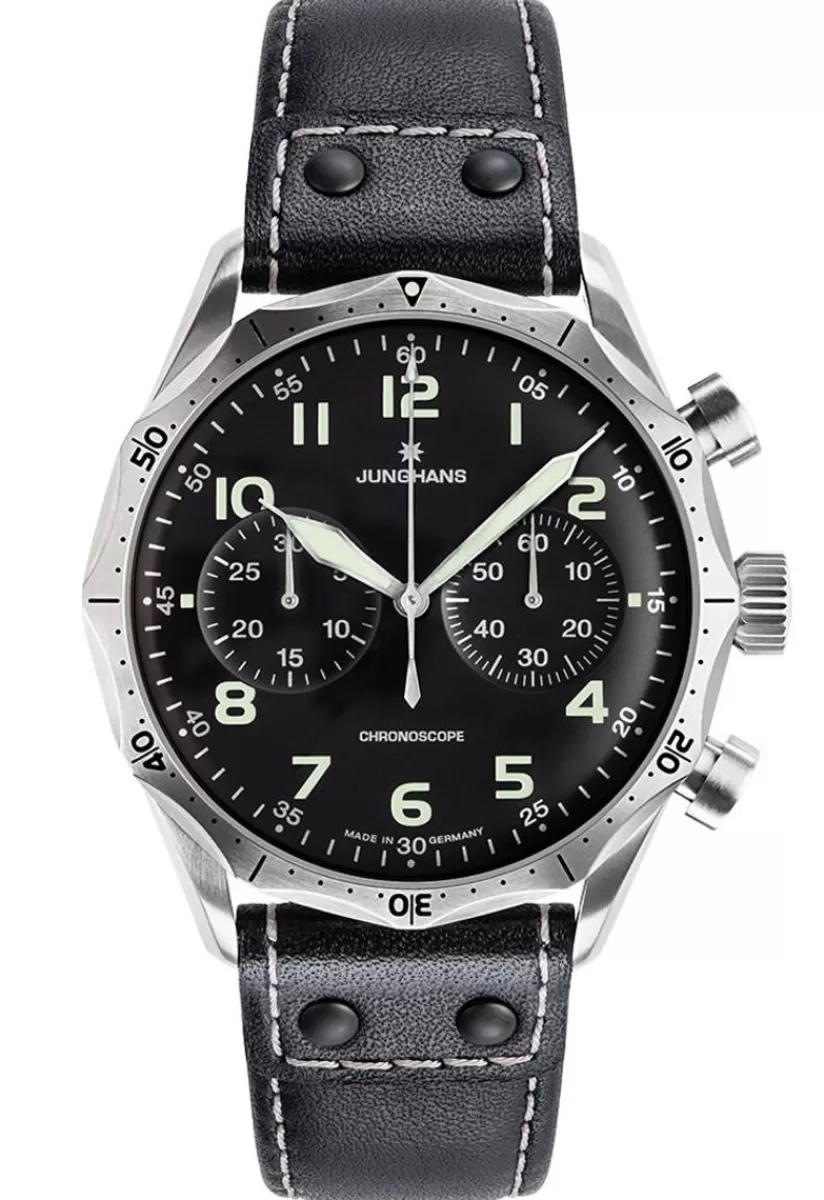 Shop Junghans Pilot Chronoscope